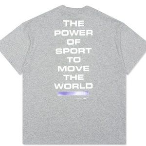 NikeLab Pigalle tshirt heather grey NRG sail